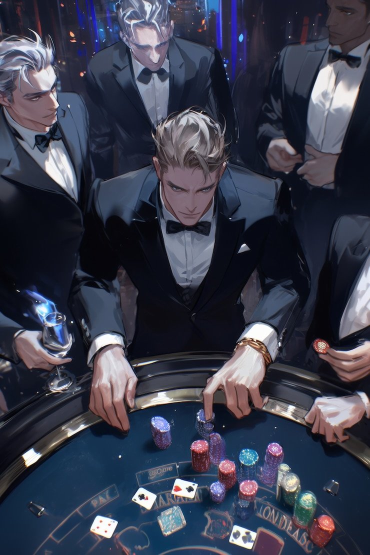Tampilan meja Live Casino lingtogel777 dengan dealer sungguhan siaran langsung